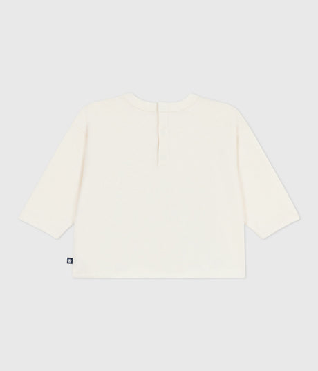 BABIES LONG-SLEEVED T-SHIRT WITH A CAT DESIGN