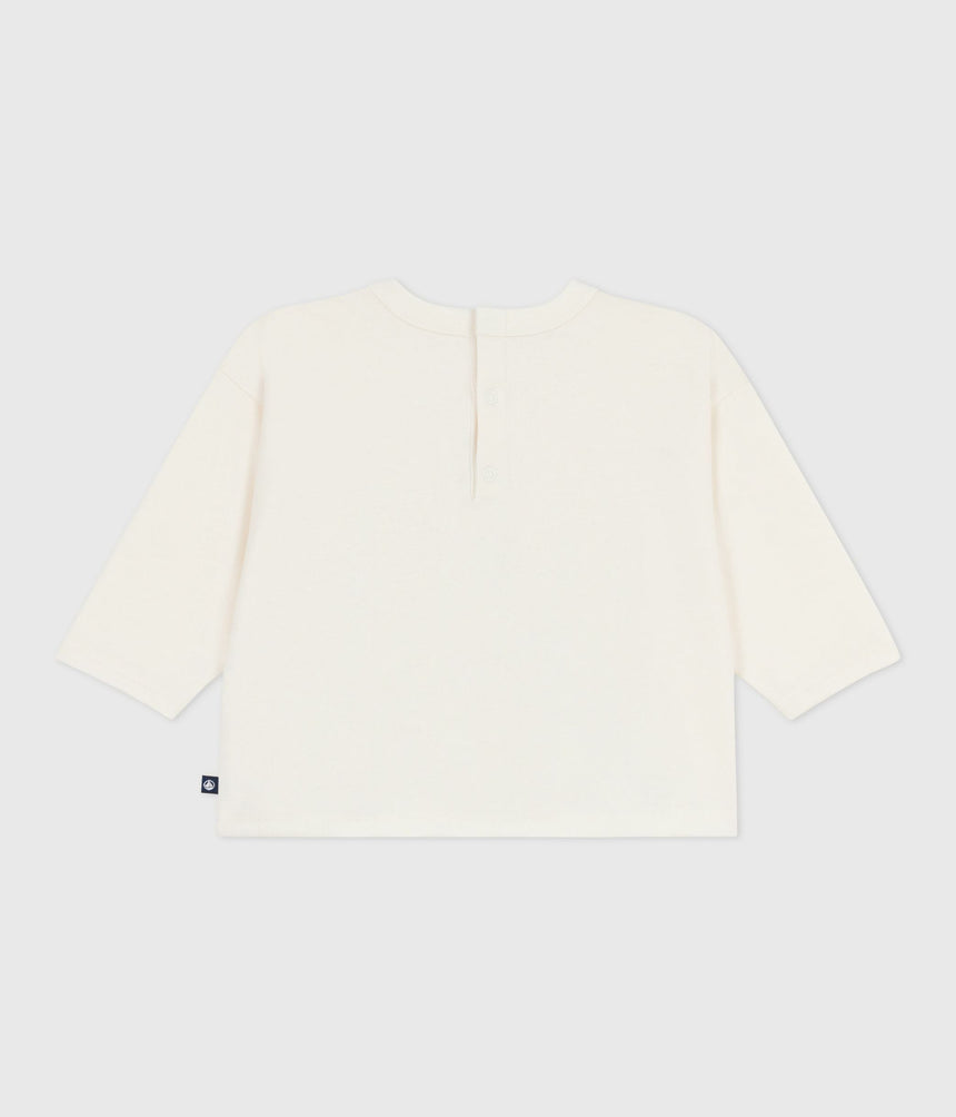 BABIES LONG-SLEEVED T-SHIRT WITH A CAT DESIGN