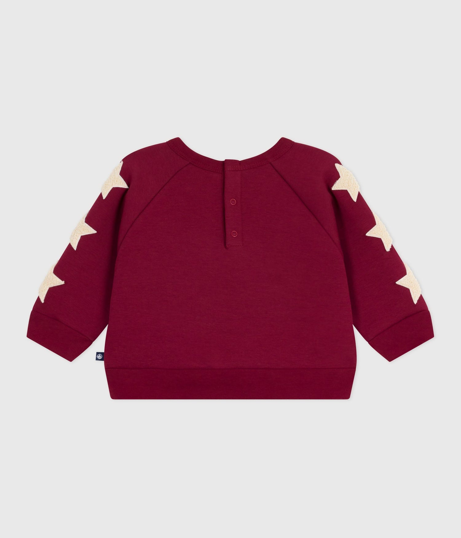 BABIES' SOFT WARM STAR-PATTERNED COTTON SWEATSHIRT BABIES' SOFT WARM STAR-PATTERNED COTTON SWEATSHIRT