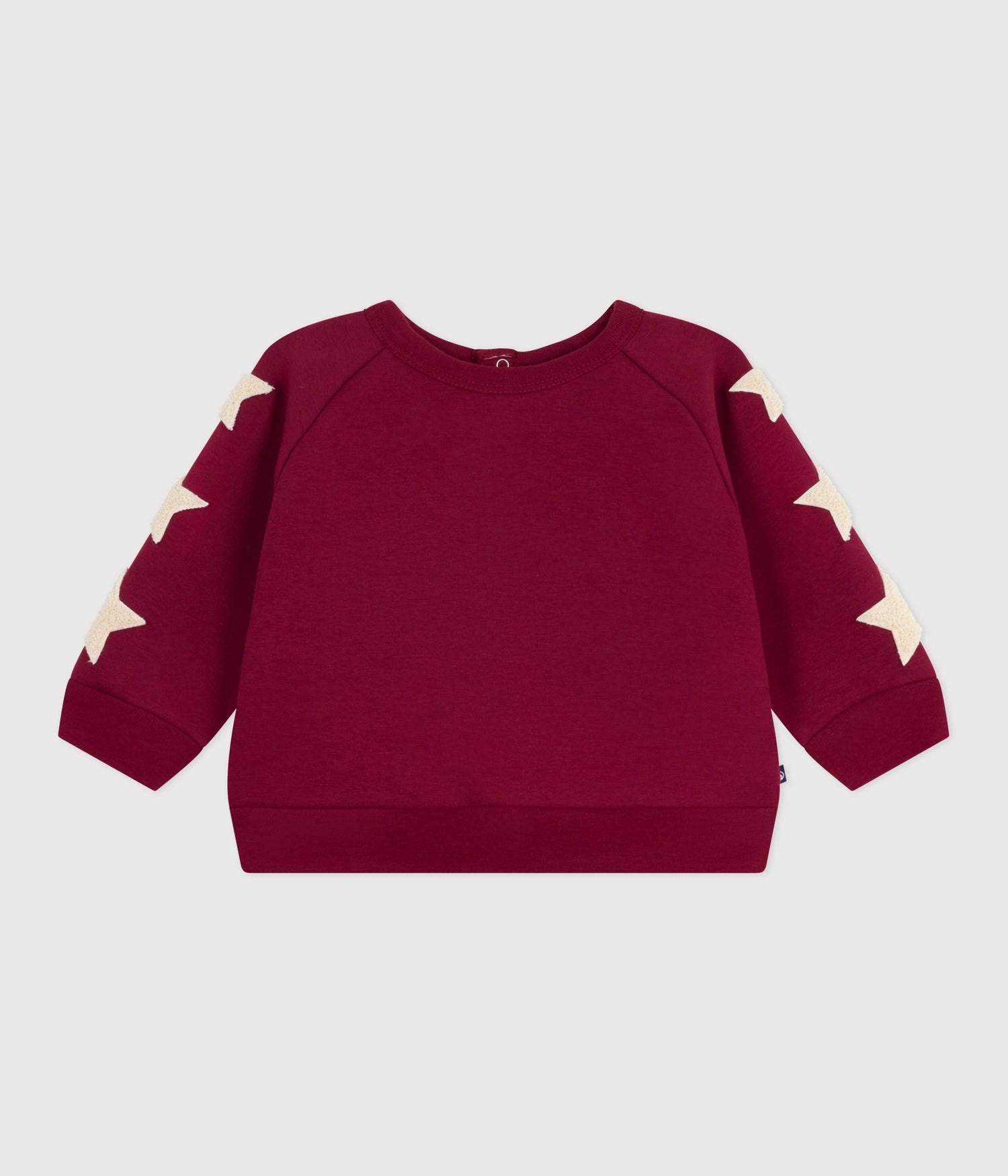 BABIES' SOFT WARM STAR-PATTERNED COTTON SWEATSHIRT BABIES' SOFT WARM STAR-PATTERNED COTTON SWEATSHIRT