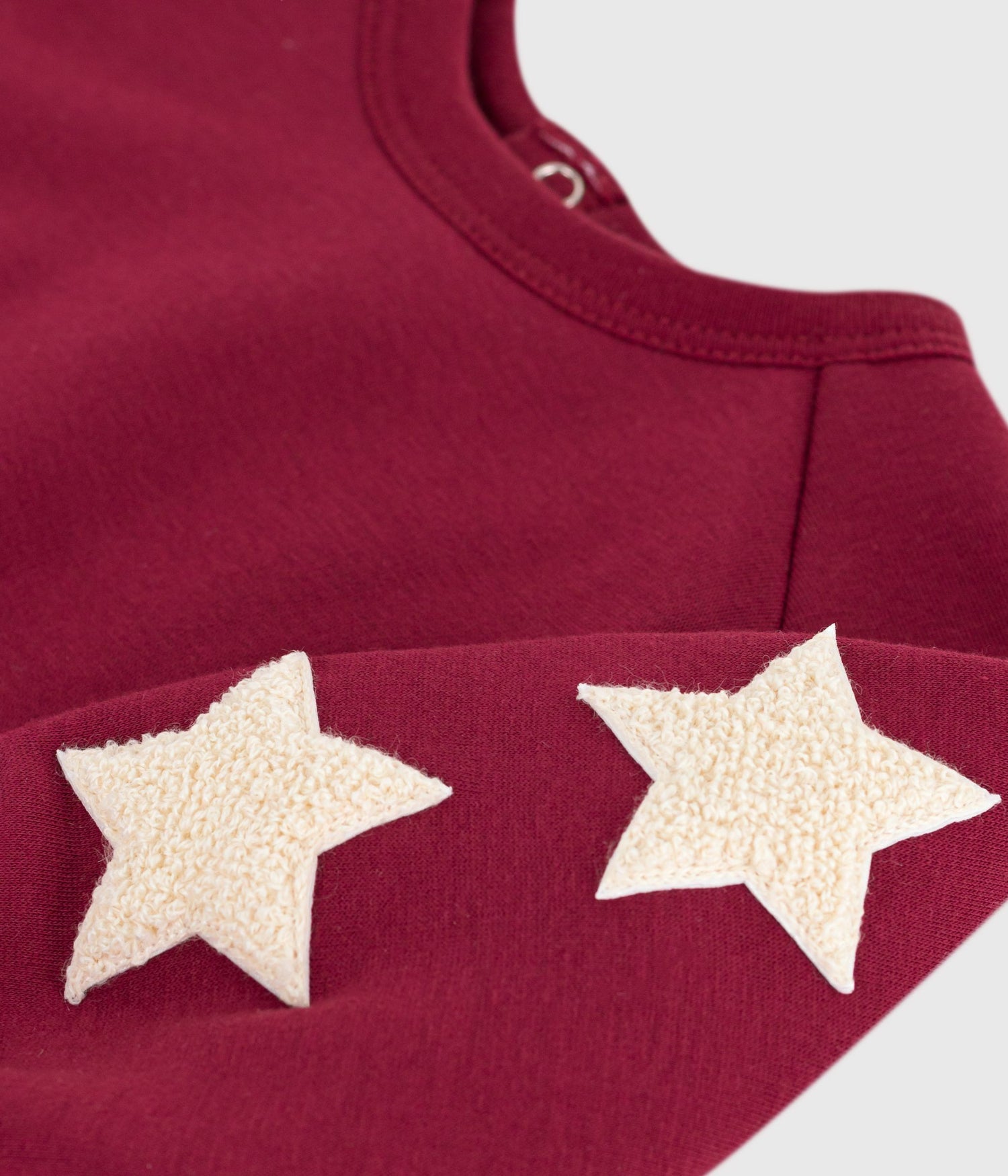 BABIES' SOFT WARM STAR-PATTERNED COTTON SWEATSHIRT BABIES' SOFT WARM STAR-PATTERNED COTTON SWEATSHIRT