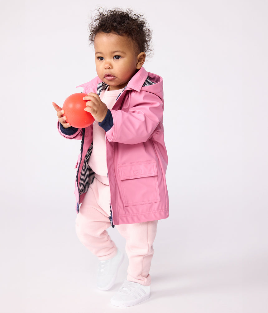 BABIES ICONIC PLAIN RAINCOAT