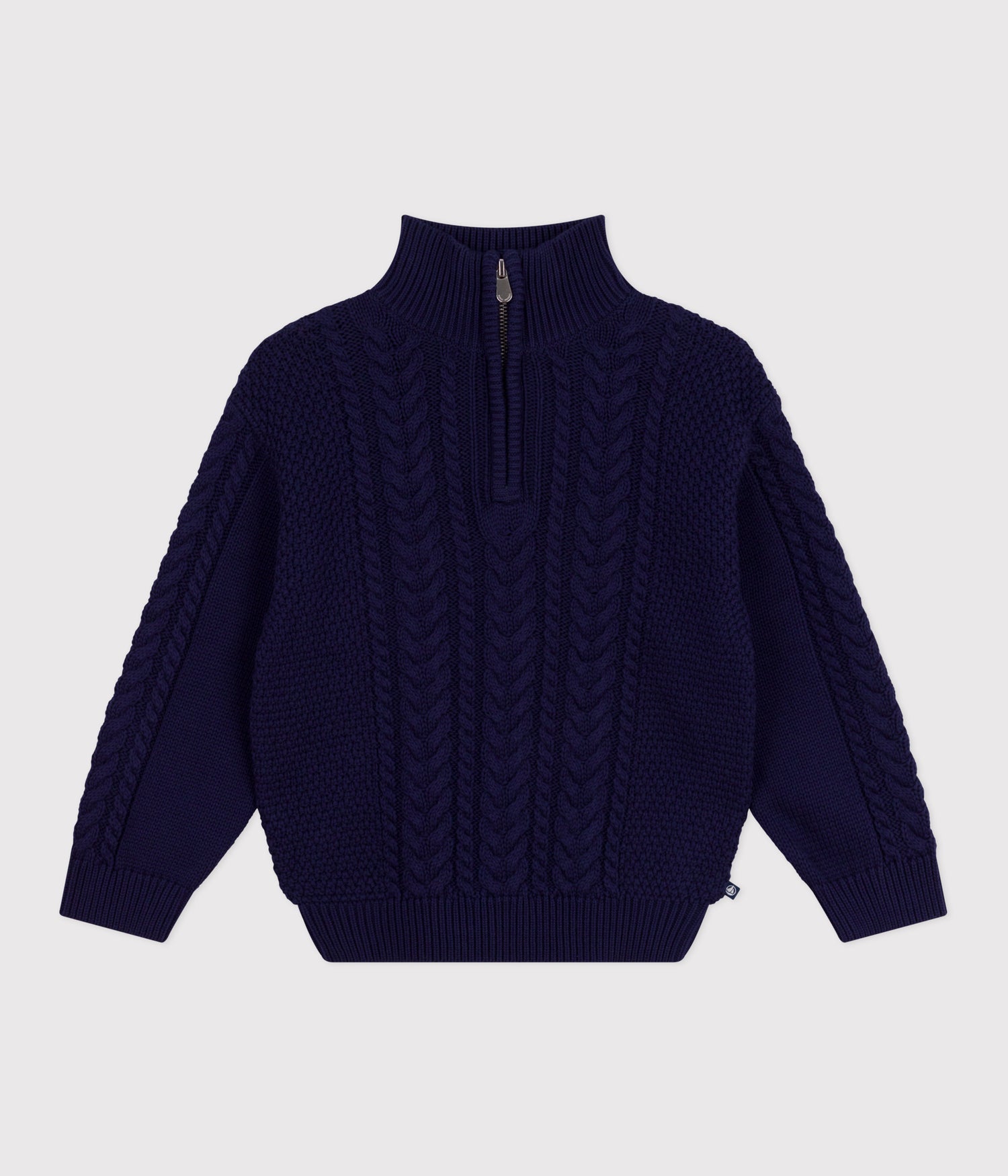 CHILDRENS PLAIN COTTON SHAWL-NECK JUMPER CHILDRENS PLAIN COTTON SHAWL-NECK JUMPER