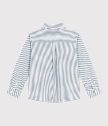 CHILDRENS STRIPY COTTON SHIRT