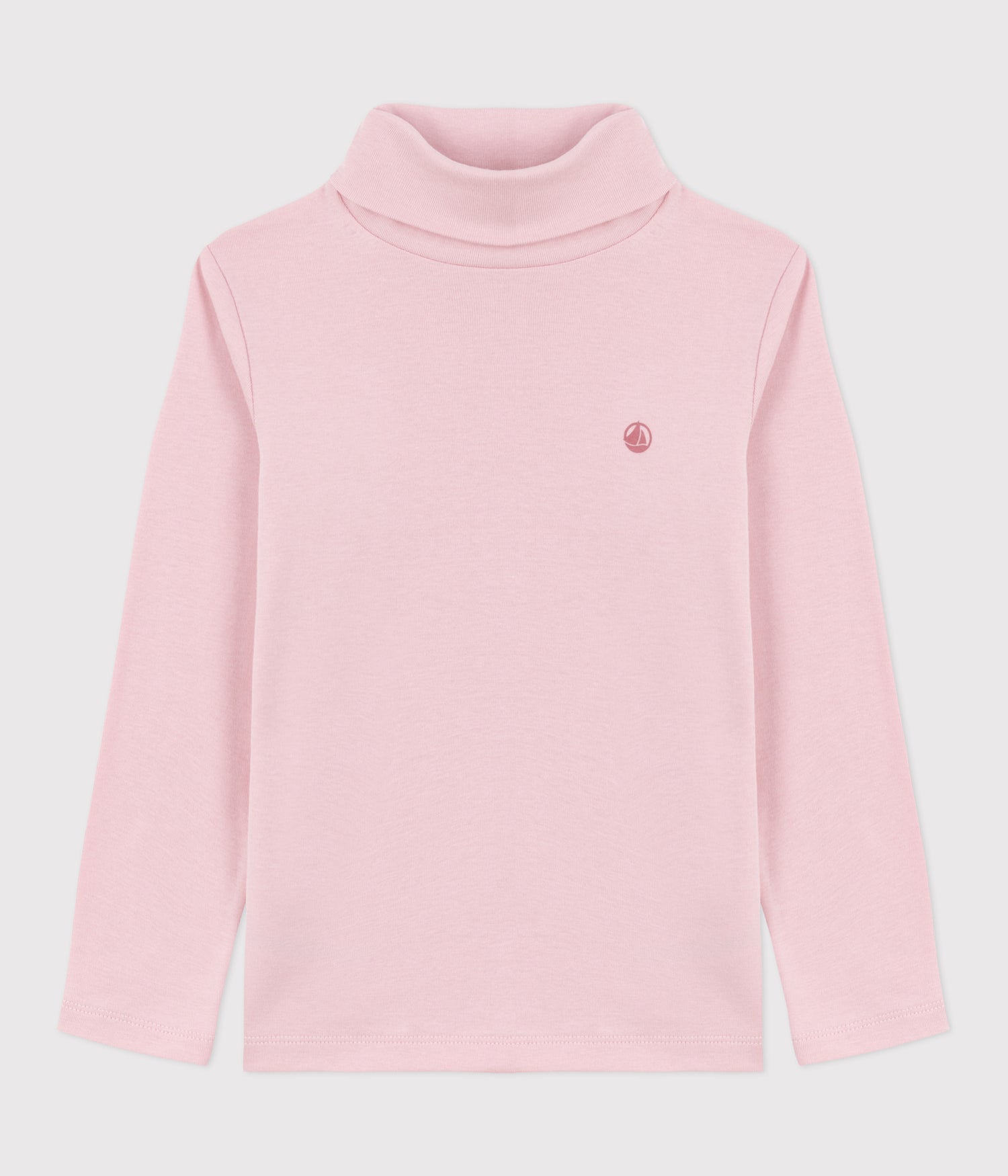 CHILDRENS PLAIN COTTON ROLLNECK TOP CHILDRENS PLAIN COTTON ROLLNECK TOP