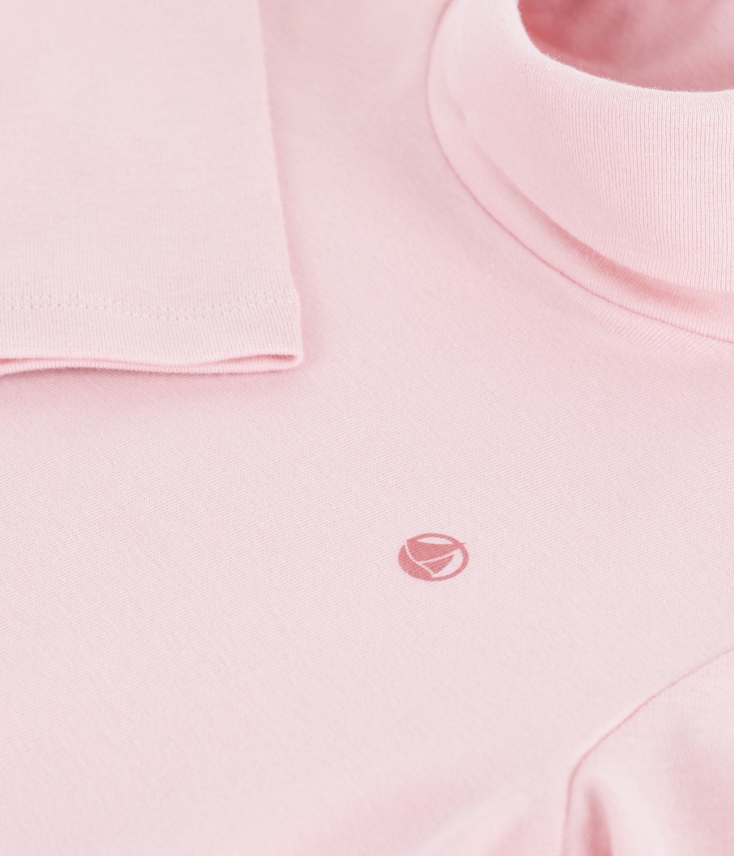 CHILDRENS PLAIN COTTON ROLLNECK TOP CHILDRENS PLAIN COTTON ROLLNECK TOP
