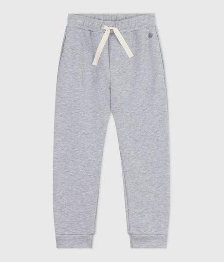 CHILDRENS PLAIN COTTON JOGGING BOTTOMS