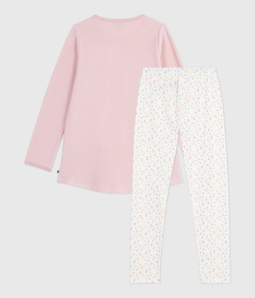 CHILDREN’S VELOUR NIGHTDRESS AND LEGGINGS