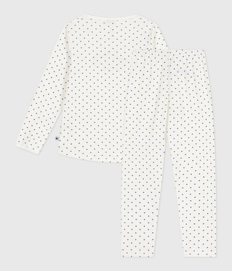 CHILDREN'S SPOTTY PRINTED COTTON PYJAMAS