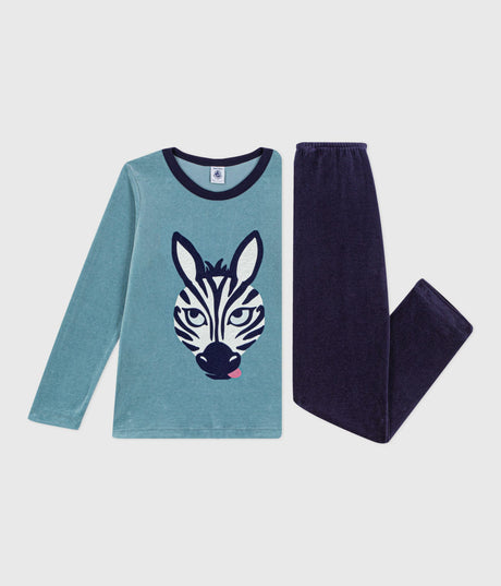 CHILDREN'S VELOUR PYJAMAS