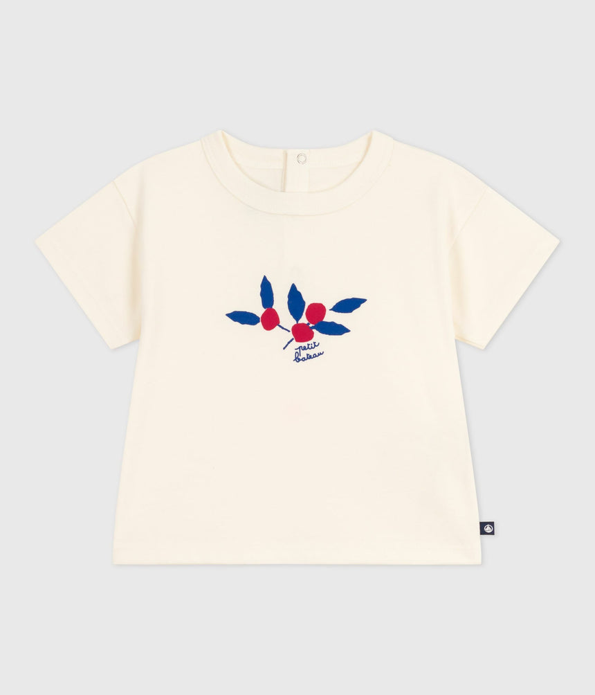BABIES LONG-SLEEVED T-SHIRT WITH A HEART DESIGN