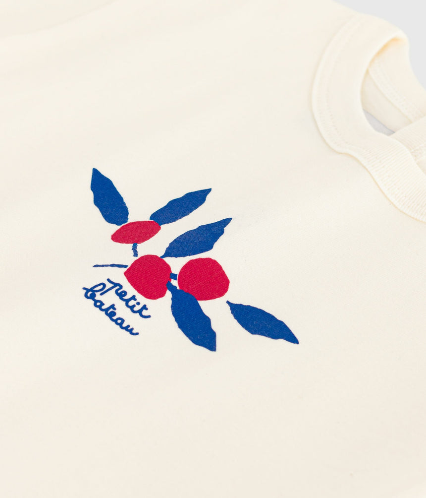 BABIES LONG-SLEEVED T-SHIRT WITH A HEART DESIGN