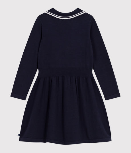 CHILDREN'S LONG SLEEVED COTTON DRESS