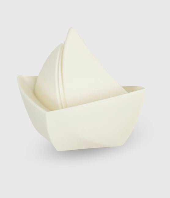 BABIES SILICONE BOAT BATH TOY BABIES SILICONE BOAT BATH TOY