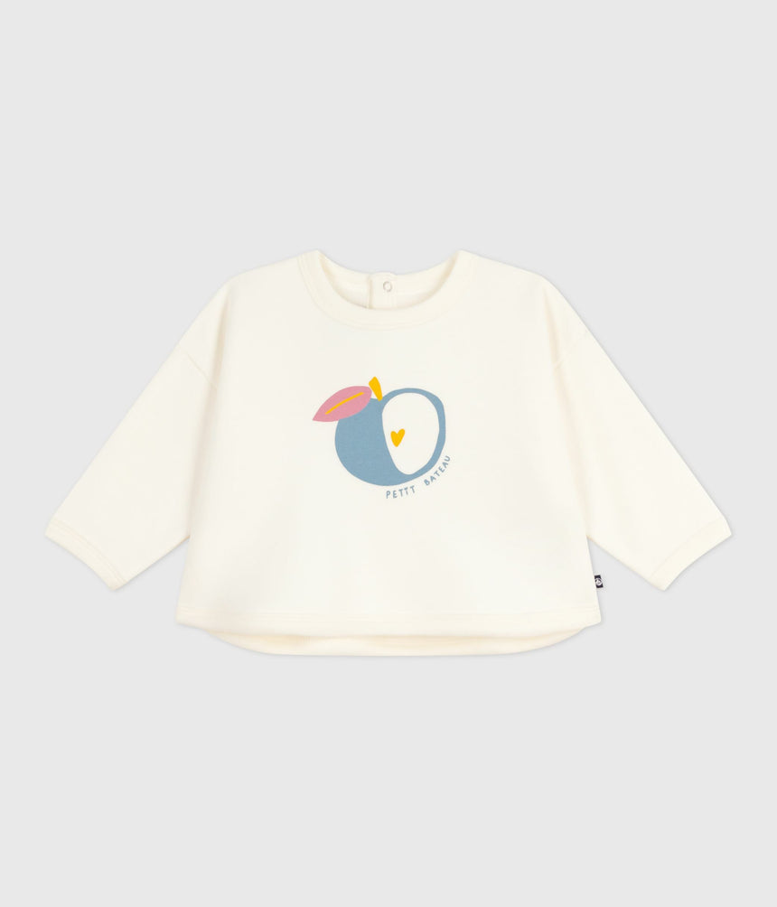 BABIES' SOFT WARM APPLE-PATTERNED COTTON
