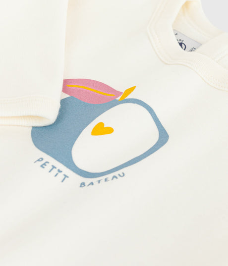 BABIES' SOFT WARM APPLE-PATTERNED COTTON