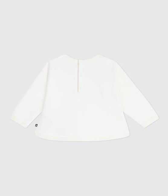 BABY SWEATSHIRT IN SOFT AND WARM COTTON