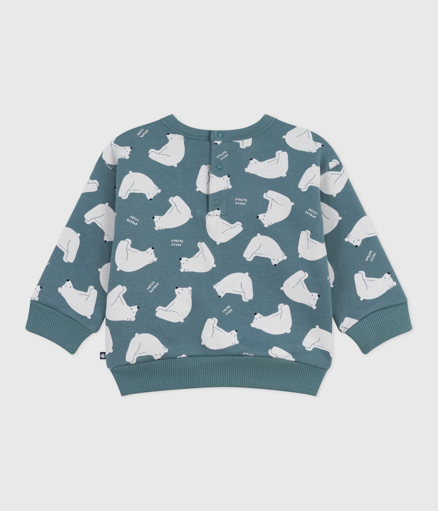 BABIES OWL-PRINT COTTON SWEATSHIRT BABIES OWL-PRINT COTTON SWEATSHIRT