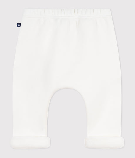 BABIES'SOFT, WARM PLAIN COTTON TROUSERS