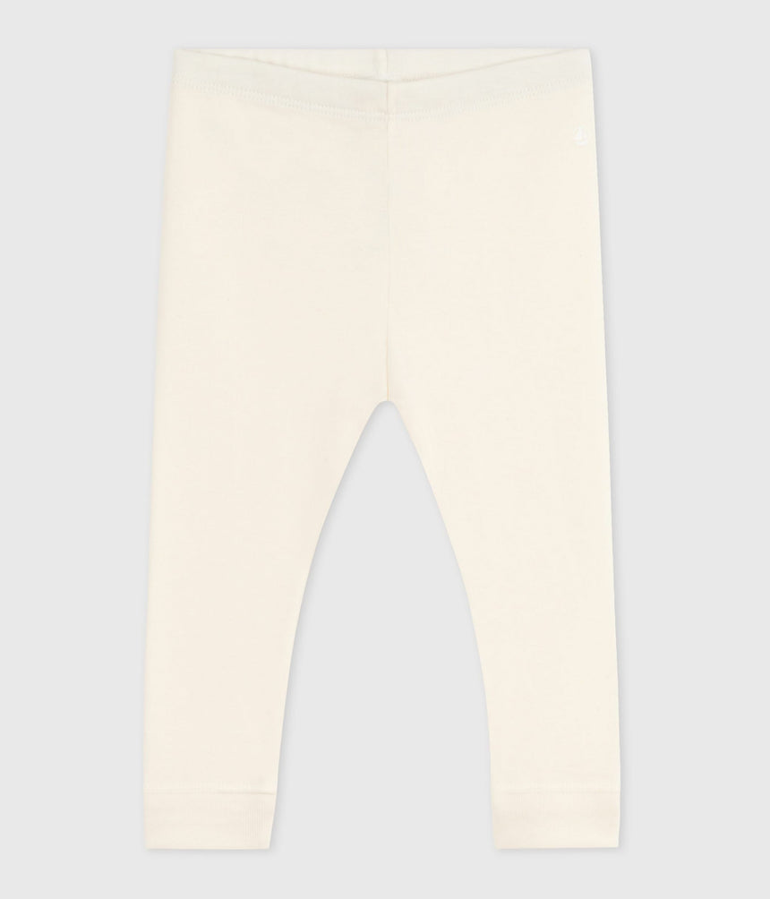 BABIES PLAIN COTTON LEGGINGS