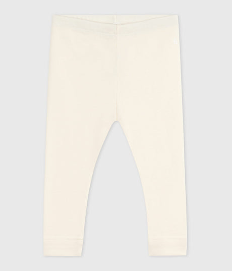 BABIES' PLAIN COTTON LEGGINGS