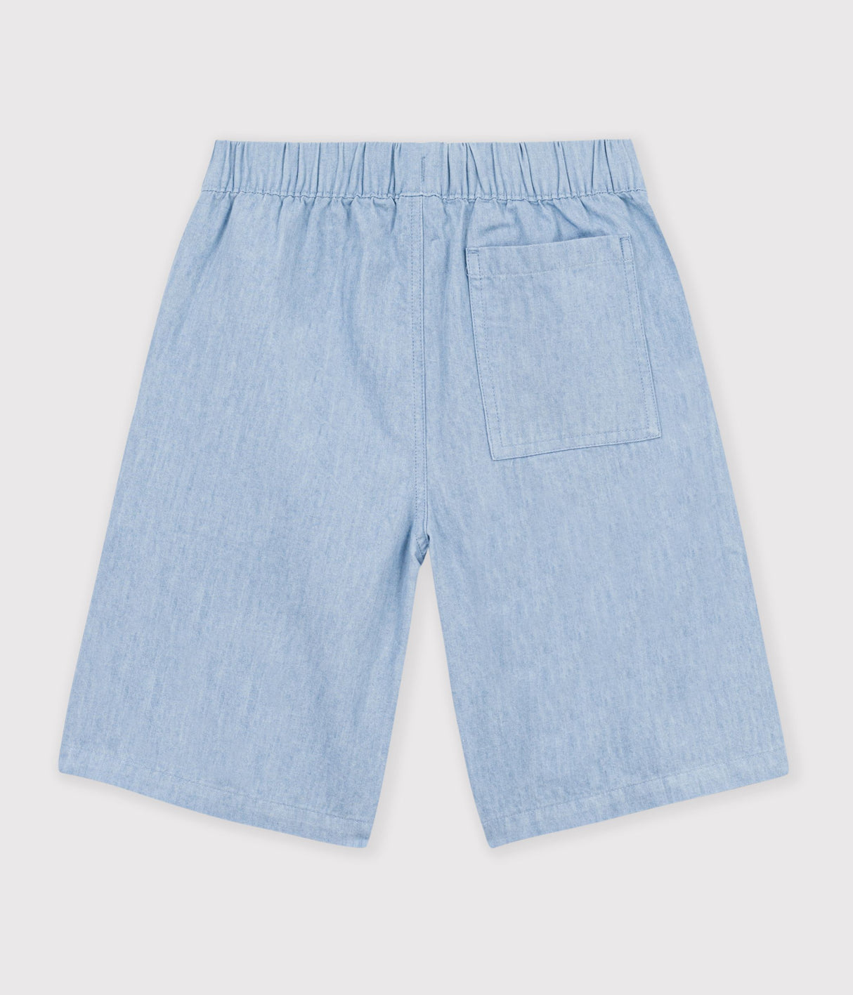 CHILDREN'S BERMUDA SHORTS IN PLAIN COTTON