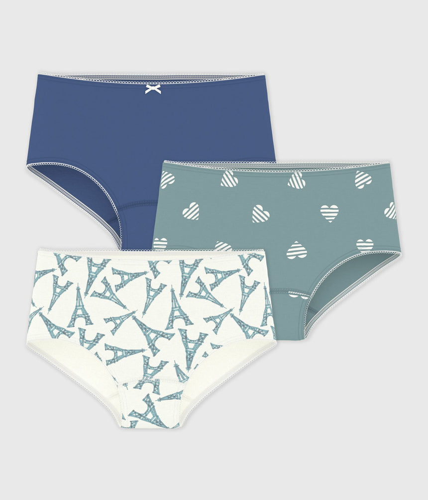 PACK OF CHILDREN'S PRINTED COTTON SHORTIES