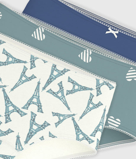 PACK OF CHILDREN'S PRINTED COTTON SHORTIES