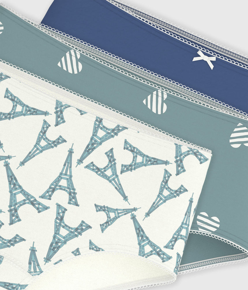 PACK OF CHILDREN'S PRINTED COTTON SHORTIES