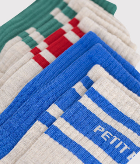 CHILDREN'S SPORTY COTTON SOCKS - 5-PACK