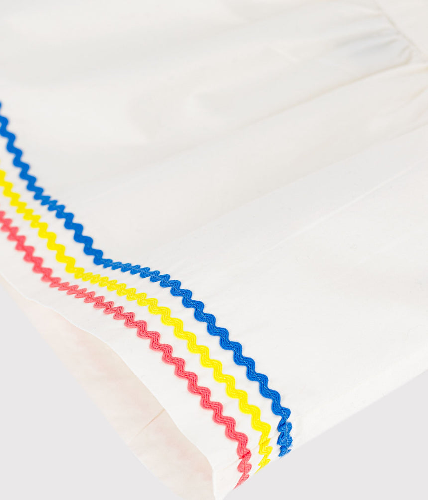BABIES' PLAIN COTTON DRESS