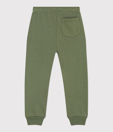 CHILDREN'S PLAIN COTTON JOGGING BOTTOMS