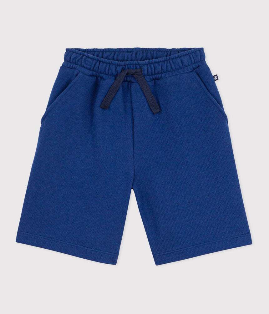 CHILDREN'S BERMUDA SHORTS IN PLAIN COTTON