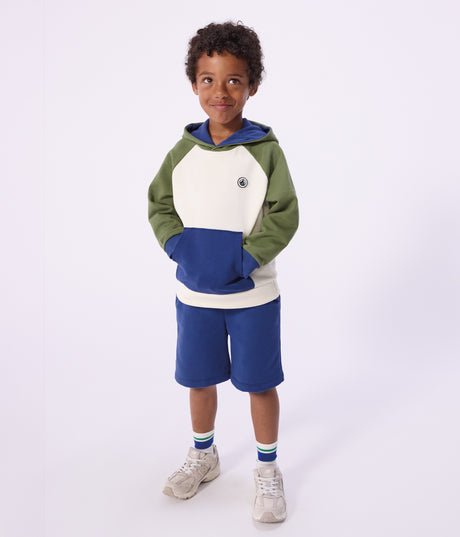 Petit Bateau Kindertrui van katoen, effen, Amarant, 10 Jaar Petit Bateau Kindertrui van katoen, effen, Amarant, 10 Jaar