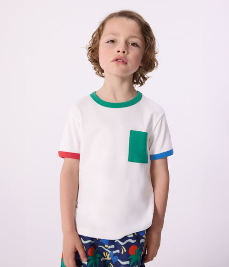 CHILDREN'S SHORT-SLEEVED COTTON T-SHIRT