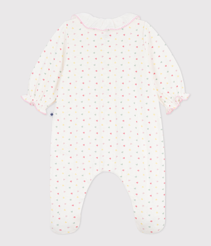 BABIES' TUBE KNIT PYJAMA SUIT