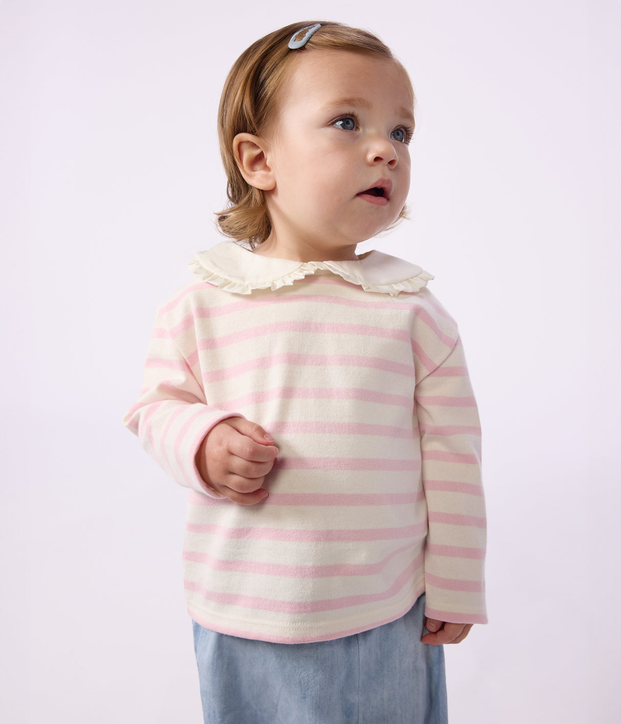 BABIES' COTTON BRETON TOP