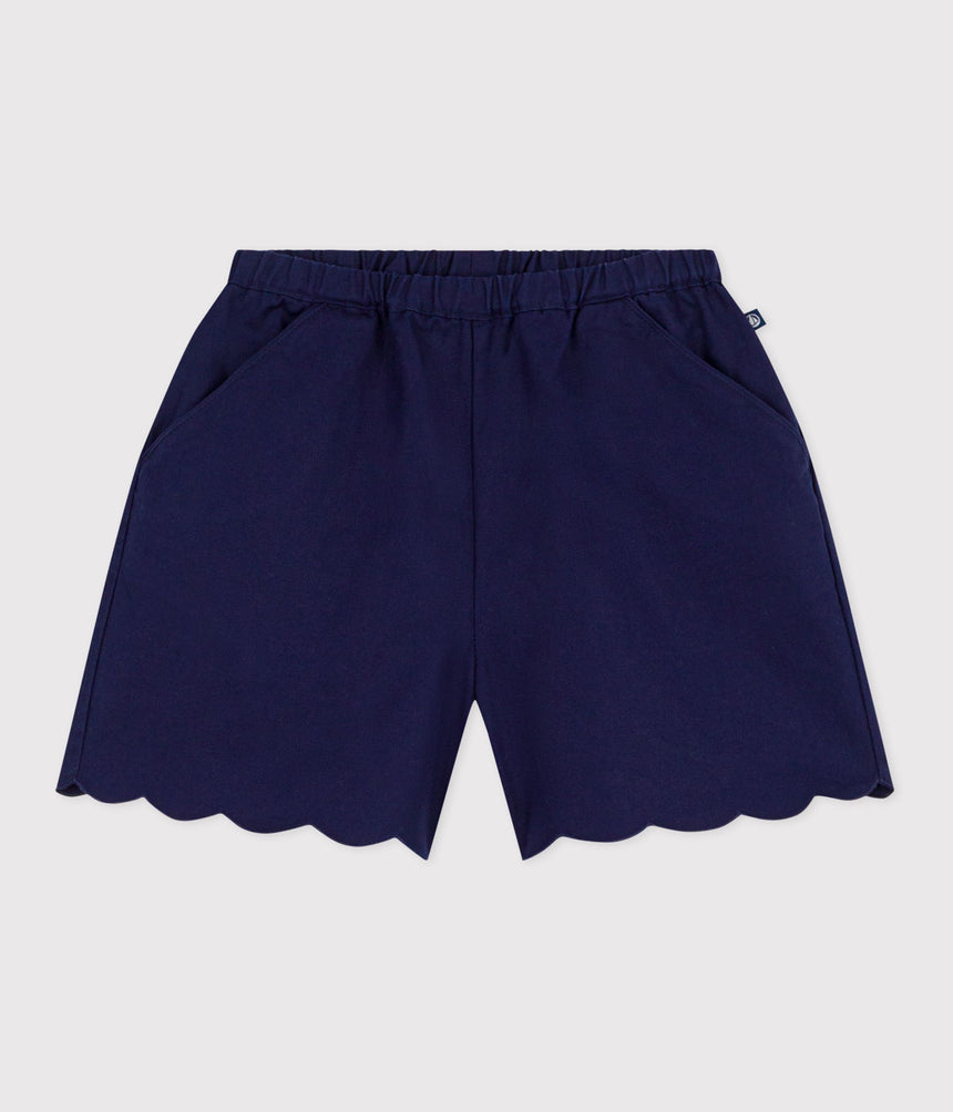 CHILDREN'S PLAIN COTTON SHORTS