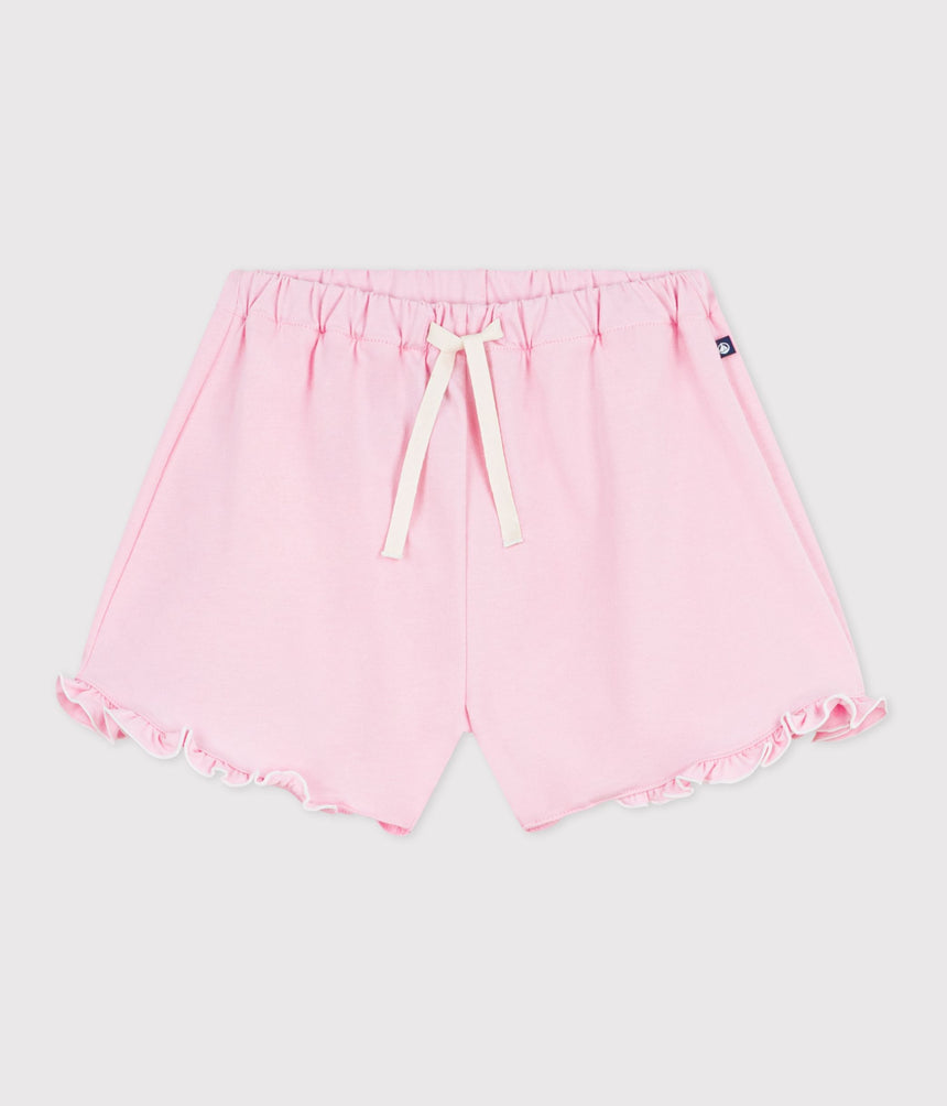 CHILDREN'S PLAIN COTTON SHORTS
