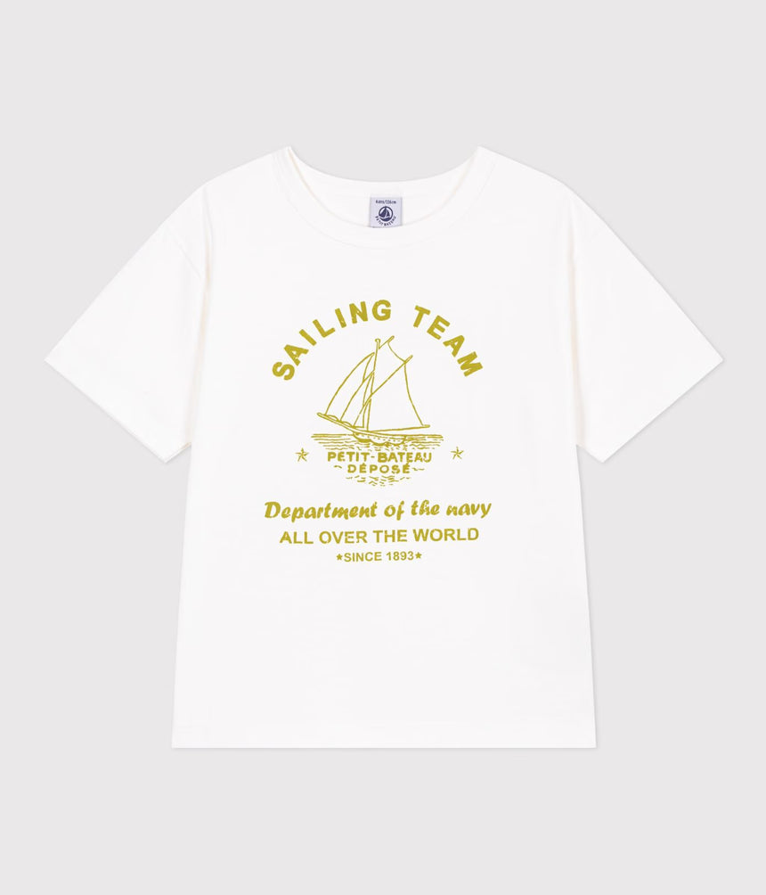 CHILDREN'S SHORT-SLEEVED COTTON T-SHIRT