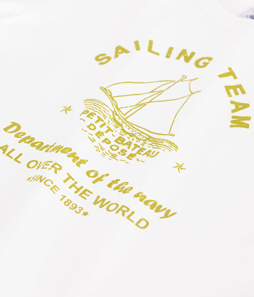 CHILDREN'S SHORT-SLEEVED COTTON T-SHIRT