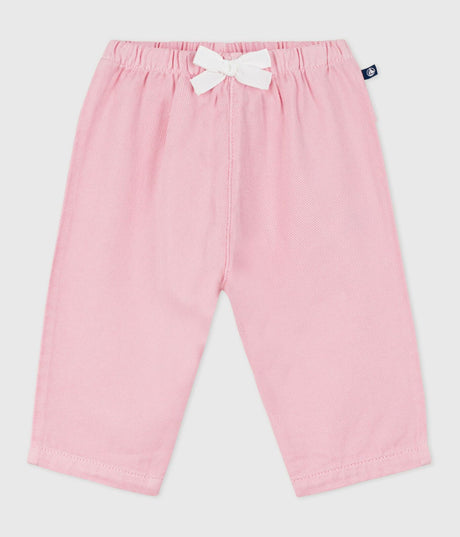 BABIES’ PLAIN, SOFT COTTON TROUSERS