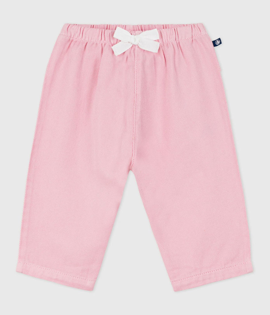 BABIES’ PLAIN, SOFT COTTON TROUSERS