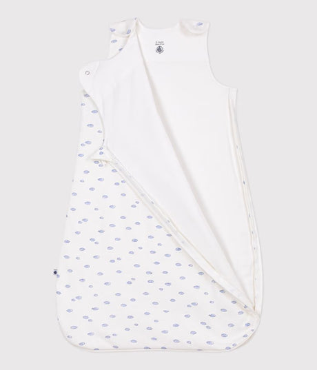 BABIES' 1.5 TOG CLOUD PRINT COTTON SLEEPING BAG