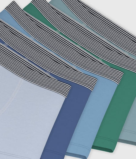 PACK OF CHILDREN'S PLAIN COTTON BOXERS