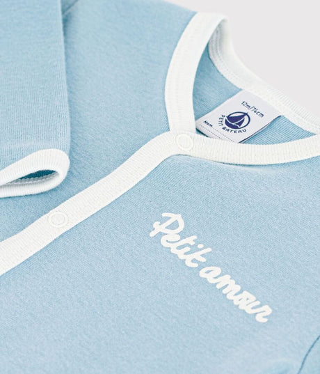 BABIES’ PLAIN COTTON PYJAMAS