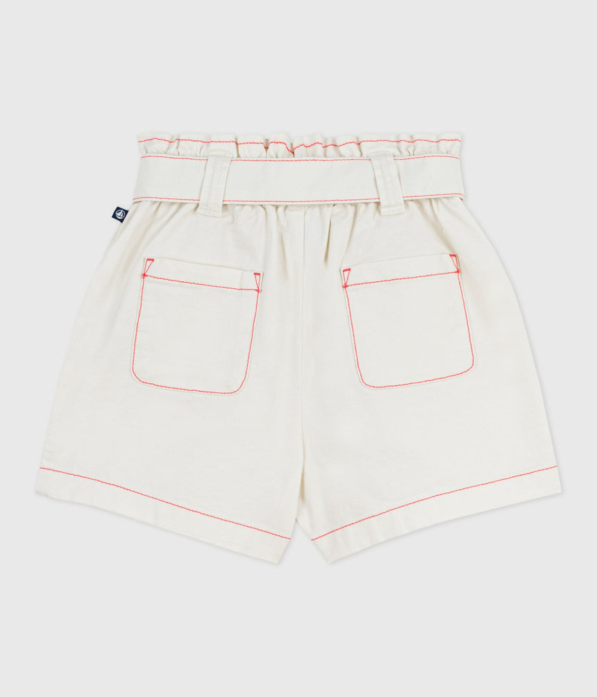CHILDREN'S PLAIN COTTON SHORTS