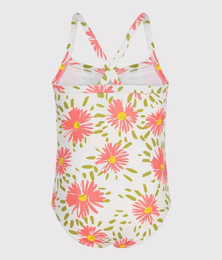 CHILDREN’S ONE-PIECE FLORAL SWIMSUIT