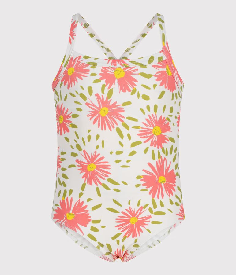 CHILDREN’S ONE-PIECE FLORAL SWIMSUIT