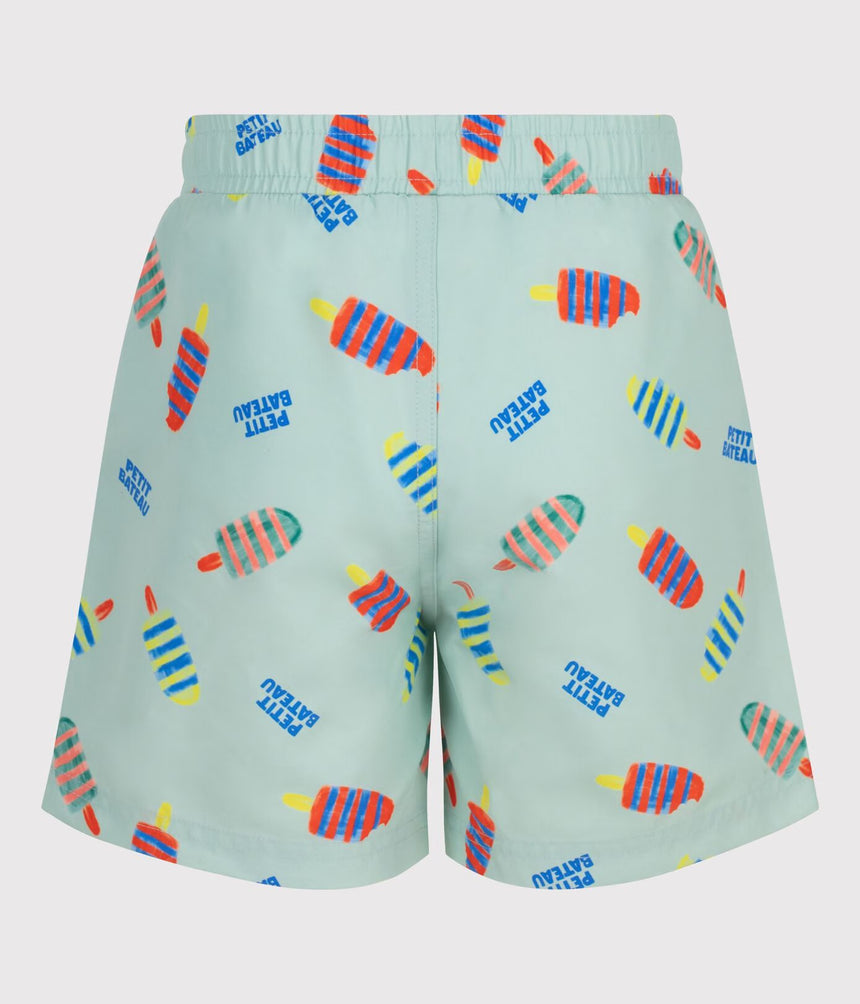 CHILDREN'S PRINTED SWIM SHORTS